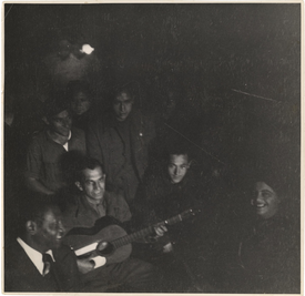 Robeson with Soldiers